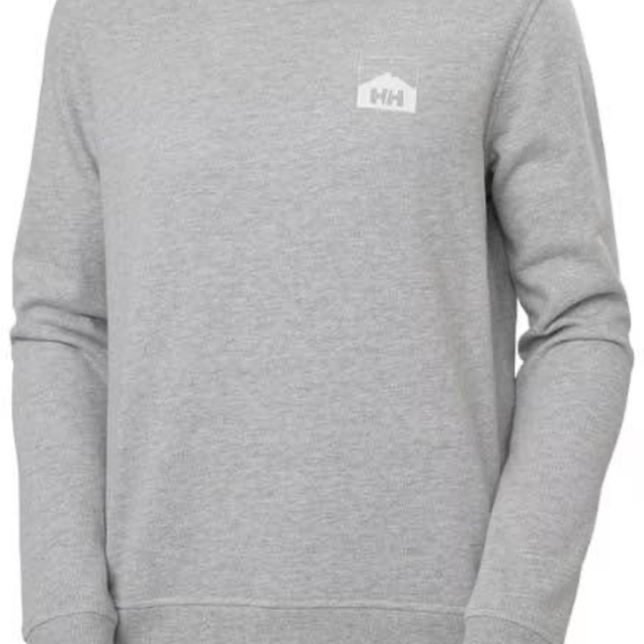 BRAND NEW women HH hh helly hansen nord grey sweatshirt size M - Picture 3 of 7